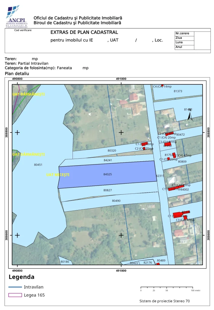 Documente Extras de Plan Cadastral